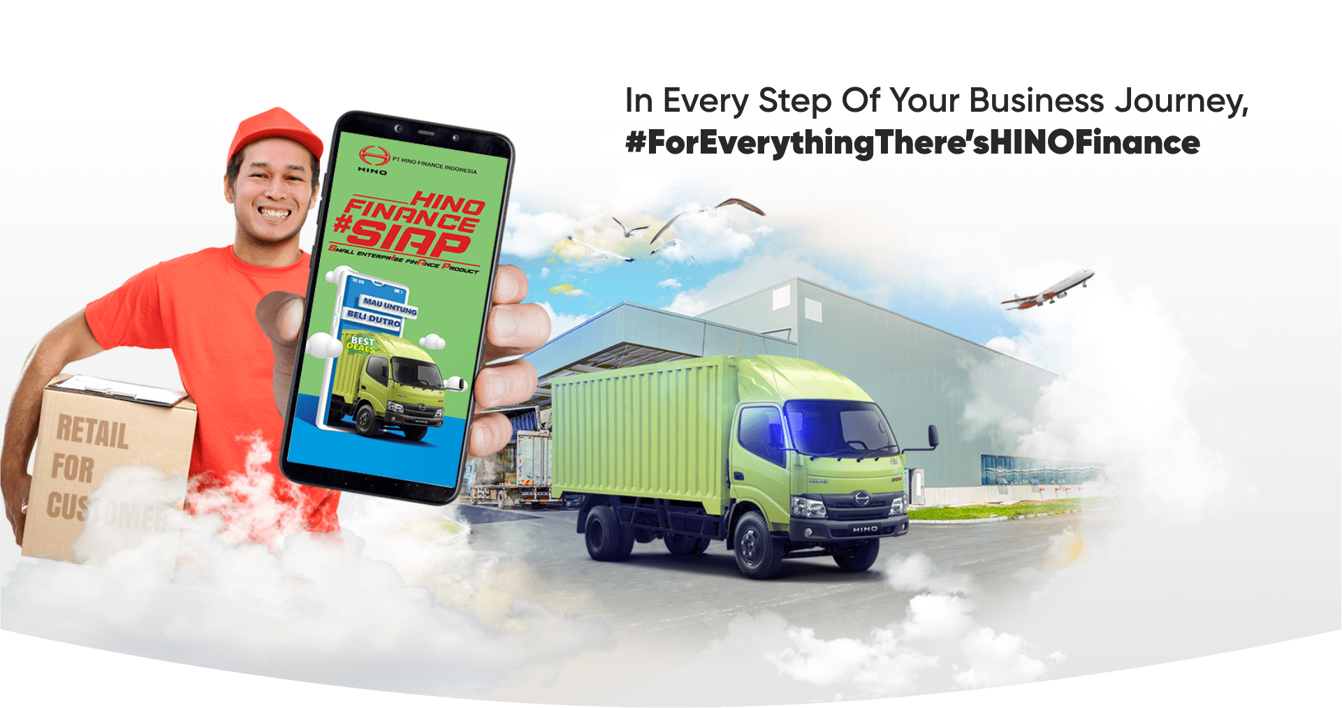 In Every Step of Your Business Journey, #Foreverythingthere'sHINOfinance